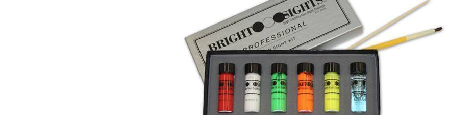 Bright Sights Gun Sight Colors – gun sight paint coatings, gun sight  coatings, gun sight cleaners